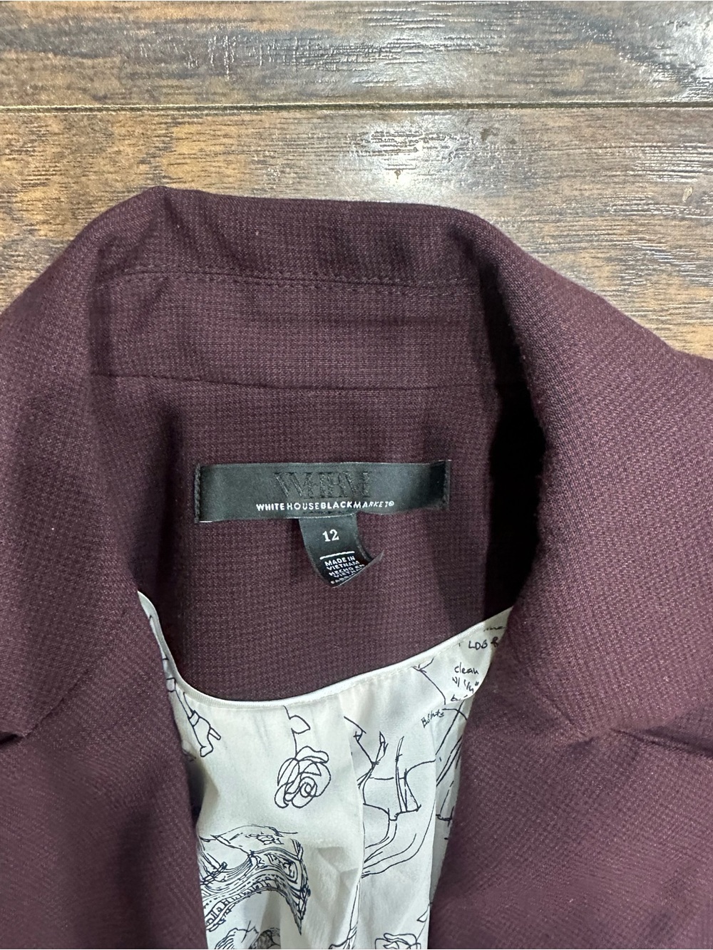 WHBM Women’s Tailored Blazer - Picture 4 of 7